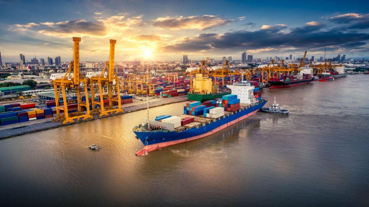 Logistik und Transport für eine globale Lieferkette
