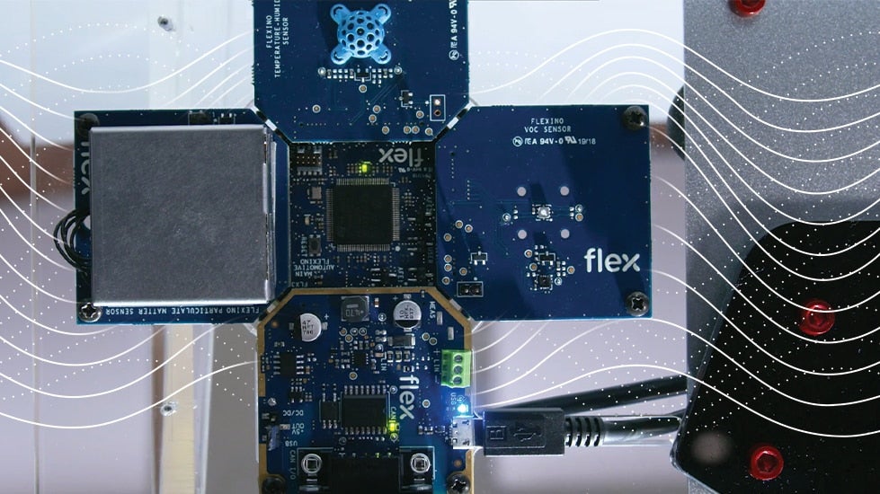Flexino-Elektronikkomponente