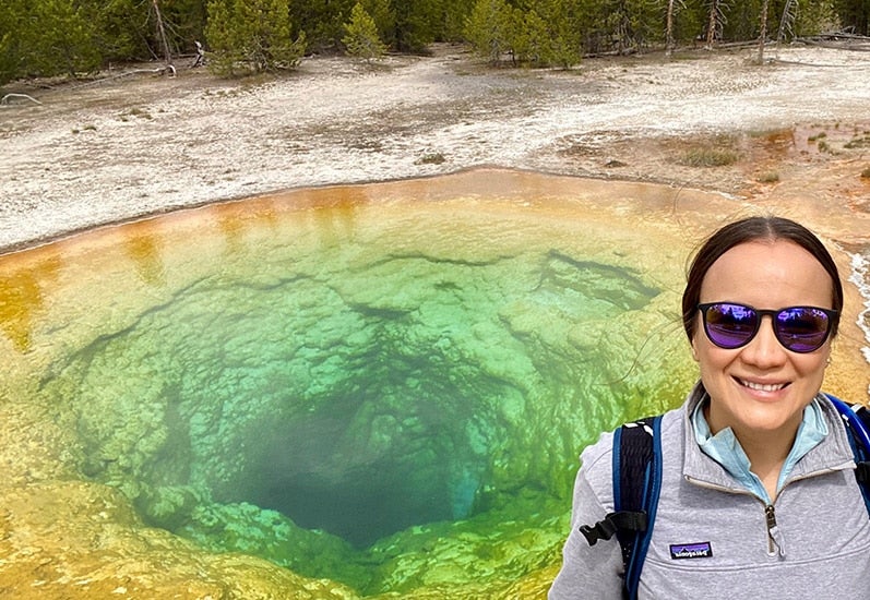 Paulina Gomez, Business Excellence Manager and Executive Assistant at Yellowstone National Park