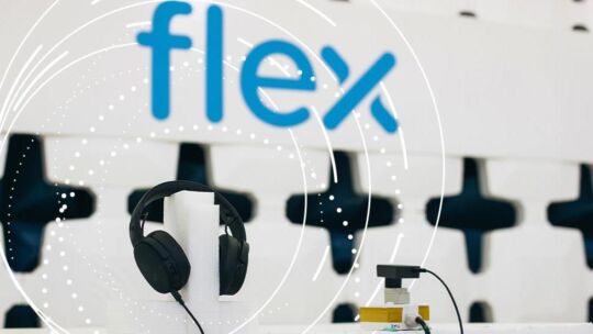 wall display of flex audio solutions devices