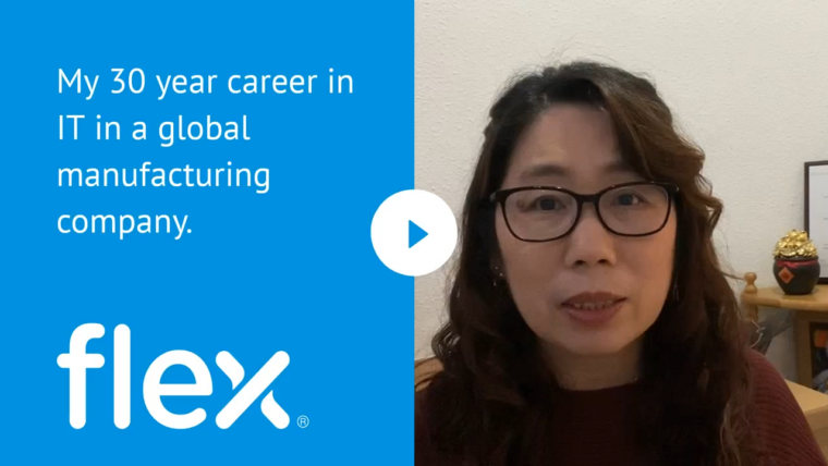 Choon See, senior director in IT, speaks about her experience working for flex