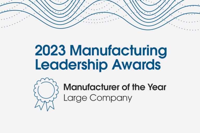 2023 Manufacturer of the Year, large enterprise