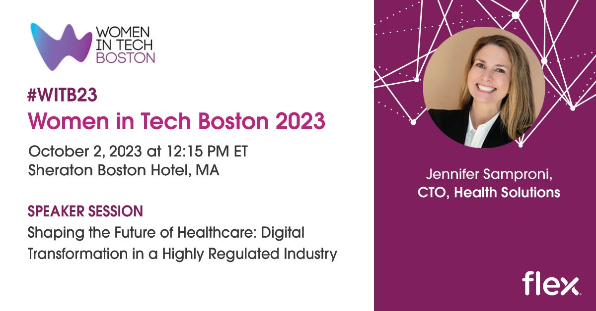 image of Jennifer Samproni in regards to the Women in Tech Boston 2023 年 10 月 2 日  at 2:25PM ET | Sheraton Boston Hotel