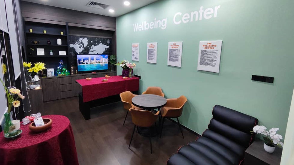 Flex on-site well-being center