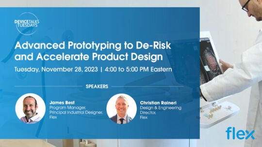 Advanced prototyping to de-risk and accelerate product design webinar