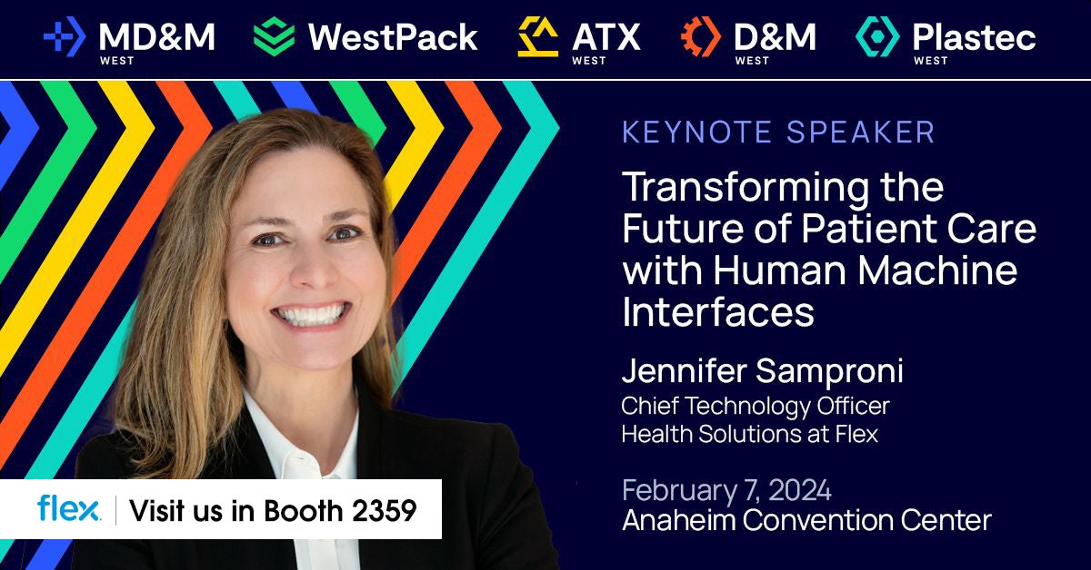 jennifer Samproni MD&M West in booth #2359 from Feb. 6 - 8